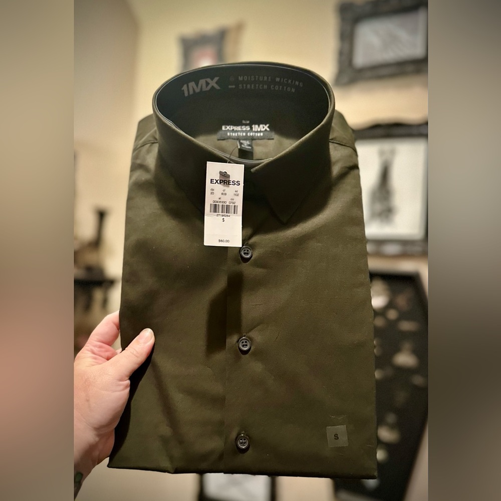 Express 1MX dress shirt
